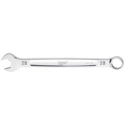 Milwaukee 28 mm X 28 mm 12 Point Metric Combination Wrench 1 pc