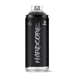 MTN Hardcore Gloss Black Spray Paint 400 ml