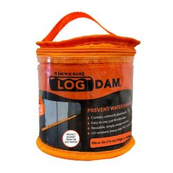 Quick Dam Log Dam 3 in. H X 3 in. W X 300 in. L Flood Barrier 1 pk