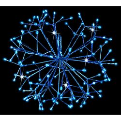 Holiday Bright Lights LED M5 Blue 128 ct Christmas Lights
