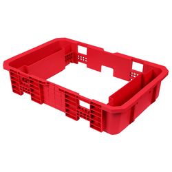 Milwaukee Packout 19.8 in. W X 4.4 in. H X 13.1 in. D Tool Tray Plastic Red