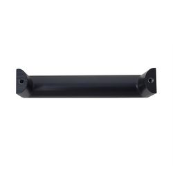 Laurey Metro Contemporary Rectangle Cabinet Pull 3-3/4 in. Matte Black Black 1 pk