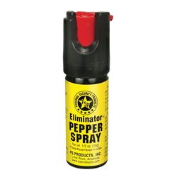 Eliminator Black/Yello Multi-Material Pepper Spray