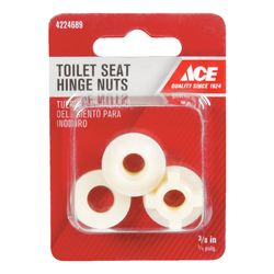 Ace Toilet Seat Hinge Nuts For