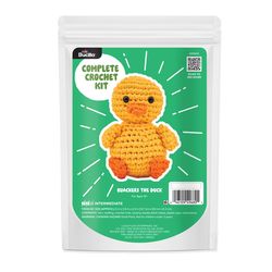 Bucilla Quackers the Duck Amigurumi Crochet Kit 1 pk