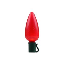 Celebrations Platinum LED C9 Red/Green/Pure White 25 ct String Christmas Lights 16 ft.
