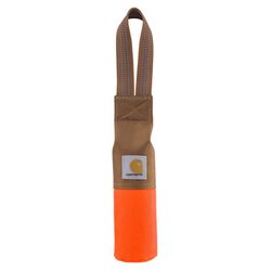 Carhartt Orange Canvas Training Bumper Dog Toy