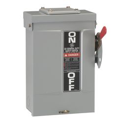 GE 30 amps Fusible 2-Pole Fuse Safety Switch