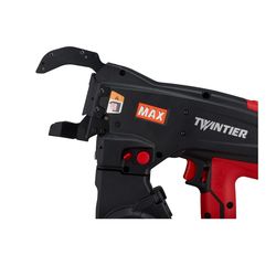 MAX USA CORP TwinTier 5.0 Ah amps 14.4 V Cordless Brushless Rebar Tying Tool Kit (Battery & Charger)