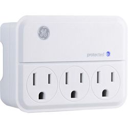 GE Grounded 3 outlets Outlet Tap Surge Protection 1 pk