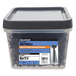 Fas-n-Tite No. 6 Ga. X 1-1/4 in. L Phillips Coarse Drywall Screws