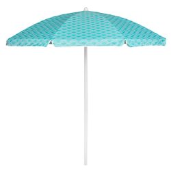 Oniva Portable Beach Aqua Mermaid 66 in. D Umbrella