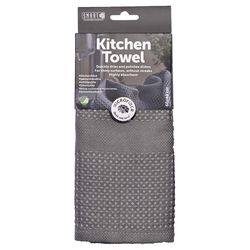 Kitchen Innovations Smart Gray Microfiber Kitchen Towel 1 pk