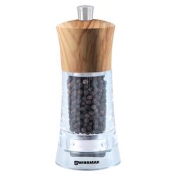 Swissmar Clear Acrylic Pepper Mill