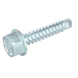 Grip-Rite Pro-Twist No. 10 Sizes X 1 in. L Hex Hex Head Sheet Metal Screws