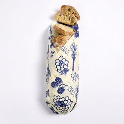 Bee's Wrap 1 each Navy Blue, White, Natural Food Wrap 1 pk