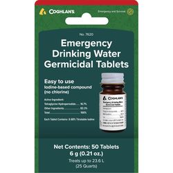Coghlan's Drinking Water Tablets 50 pk