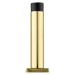 National Hardware Reed 1 in. W X 3 in. L Aluminum Brushed Gold Door Stop Mounts to door and wall 1 i
