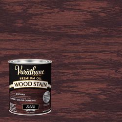 Varathane Semi-Transparent Black Cherry Oil-Based Urethane Modified Alkyd Wood Stain 1 qt