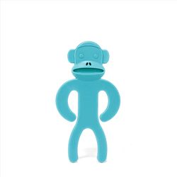 Kikkerland Monkey Sock Clip Polypropylene 1 pk