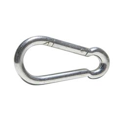 Koch Industries Zinc-Plated Steel Spring Snap 80 lb 2 in. L