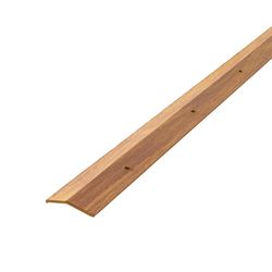 M-D Building Products METAL DECOR 0.3 in. H X 1.38 in. W X 36 in. L Prefinished Oak Aluminum Carpet