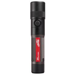 Milwaukee Redlithium 1100 lm Black LED Rechargeable Twist Flashlight