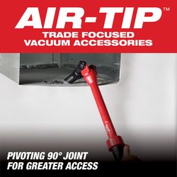 Milwaukee Air-Tip Shop Vac Pivoting Wet/Dry Vac Extension Wand 1 pc