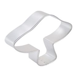 R&M International Corp 4 in. W X 3 in. L Mushroom Cookie Cutter Silver 1 pc