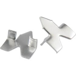 HILLMAN Anchor Wire Nickel Plated Silver Large Canvas Picture Hanger 50 pk