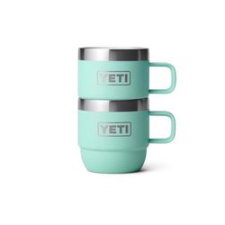 YETI Rambler 6 oz Seafoam BPA Free Espresso Insulated Mug