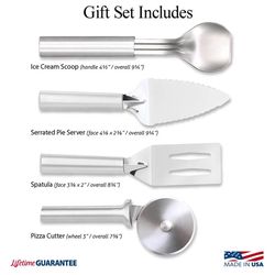 Rada Cutlery Stainless Steel Cultery Set 4 pc