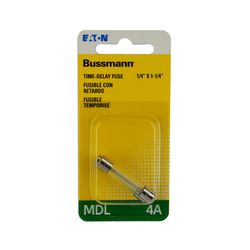 Bussmann 4 amps Time Delay Fuse 2 pk