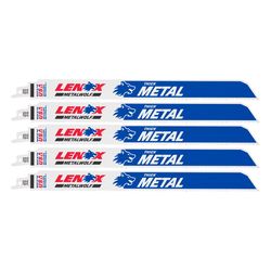 LENOX METALWOLF 12 in. Bi-Metal WAVE EDGE Reciprocating Saw Blade 10 TPI 5 pk