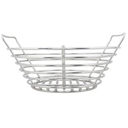 Kick Ash Basket Stainless Steel Charcoal Basket 3.75 in. W For Big Green Egg