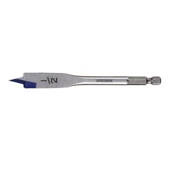 IRWIN Speedbor 1/2 in. X 4 in. L Carbon Steel Wood Boring Bit Quick-Change Hex Shank 1 pc