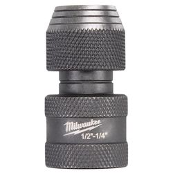 Milwaukee Shockwave Hex/Square 2 in. L Socket Adapter Heat-Treated Steel 1 each