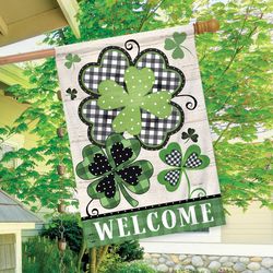 Briarwood Lane House Flag 40 in. H X 28 in. W
