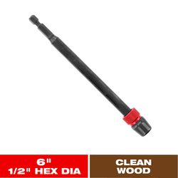 Diablo 1/4 in. X 6 in. L Universal Extension Hex Shank 1 pc
