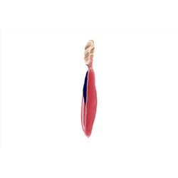 Pavilion We Pets For Dog Red Cotton Boat Squeak Dog Toy 13 1 pk