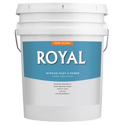 Royal Semi-Gloss Tint Base Mid-Tone Base Paint Interior 5 gal