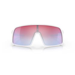 Oakley Sutro Sunglasses Unisex White Frame Pink/Blue Lens