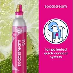SodaStream Quick Connect Pink 60 L CO2 1pk - Exchange