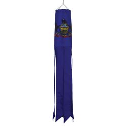 In The Breeze Pennsylvania Windsock 18 in. H