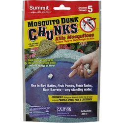 Summit Mosquito Dunk Chunks Organic Insect Killer Solid 5 ct