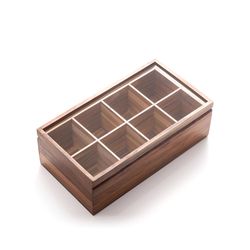 Ironwood Gourmet Acacia Wood Tea Box