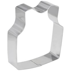 R&M International Corp 3 in. W X 4 in. L Jersey Cookie Cutter Silver 1 pc