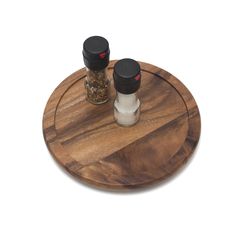Lipper International Brown 1.13 in. H X 10.25 in. D Acacia Wood Kitchen Turntable