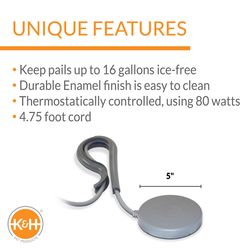 K&H Pet Prodcuts Bucket Heater