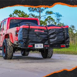 Mockins 60x20x6 Cargo Carrier with Lights & Plate Bracket Cargo Carrier 1 pk